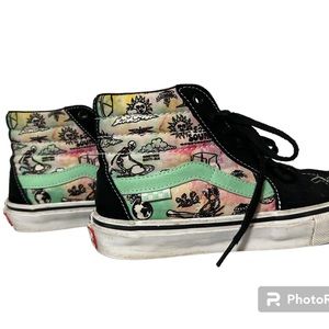 High Top Vans “Shroom Doom”